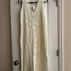 Free People Crochet dress/ swim cover up